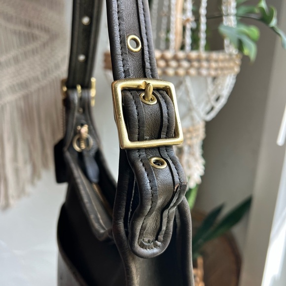 Vintage Coach Legacy Small Zip Crossbody Shoulder Bag 9997 Rare Sage Green Loden - Picture 9 of 15